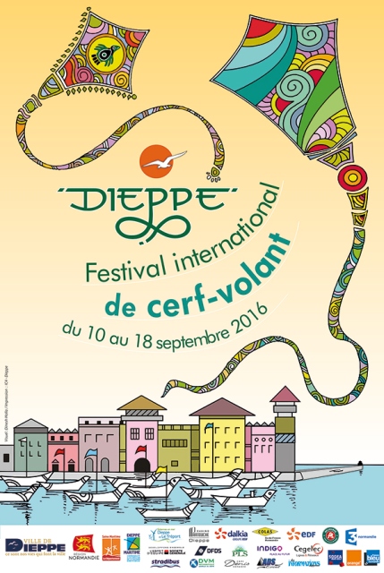 Affiche du festival de Dieppe