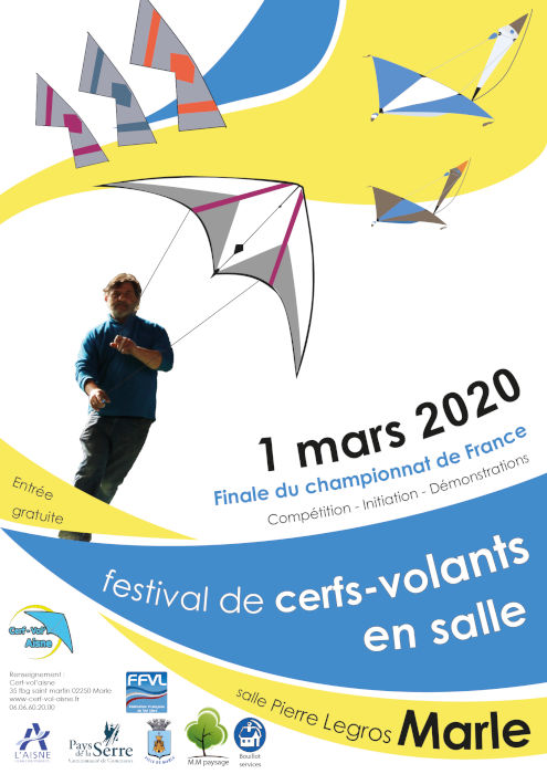 Affiche du Festival Indoor de Marle 2020